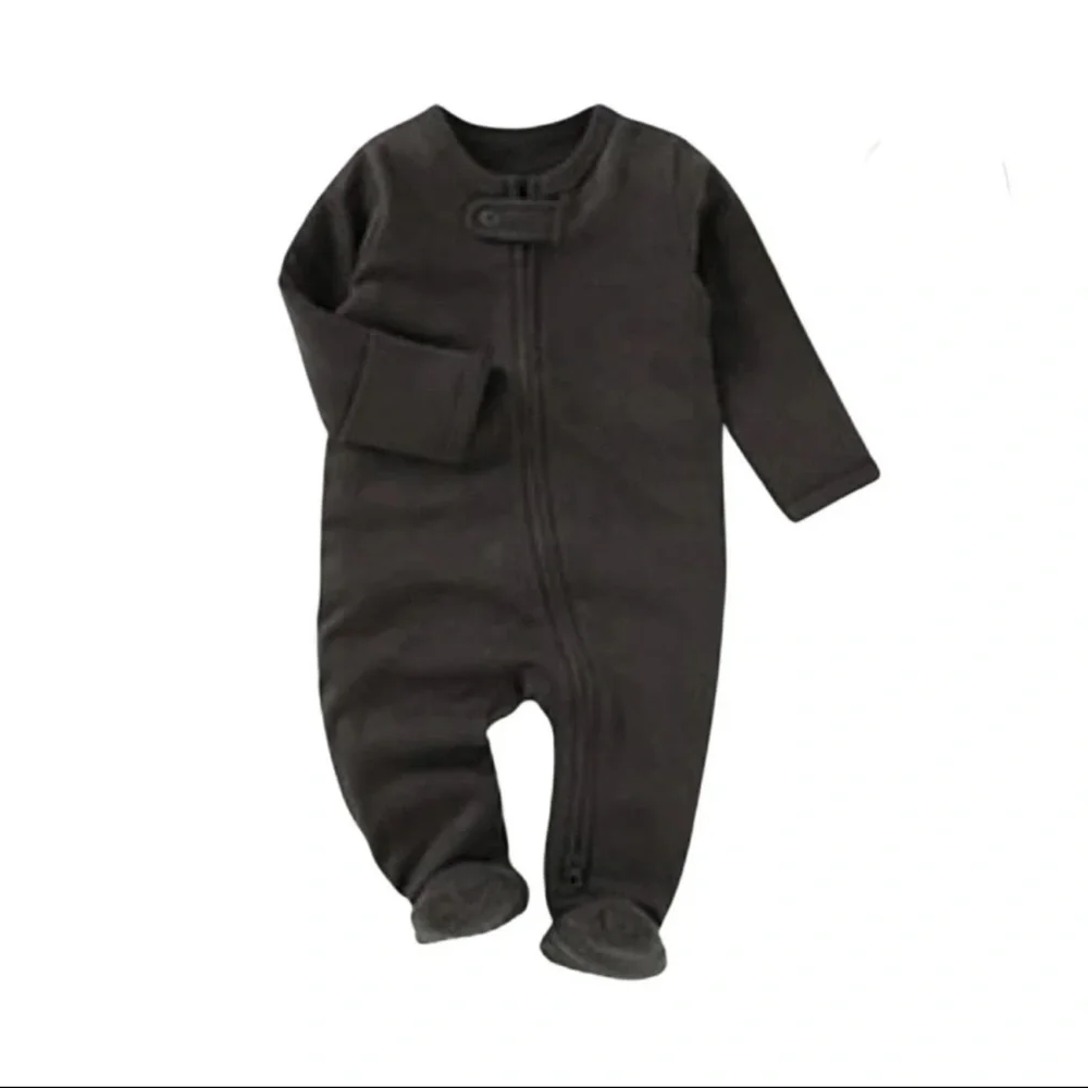 Organic Cotton Footed Baby Sleepers NB to‎ 24 Months
